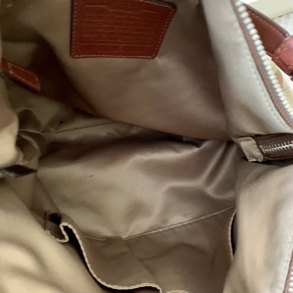 NWOT - COACH Chelsea Ashlyn Signature Khaki Canvas bag - Picture 7 of 9
